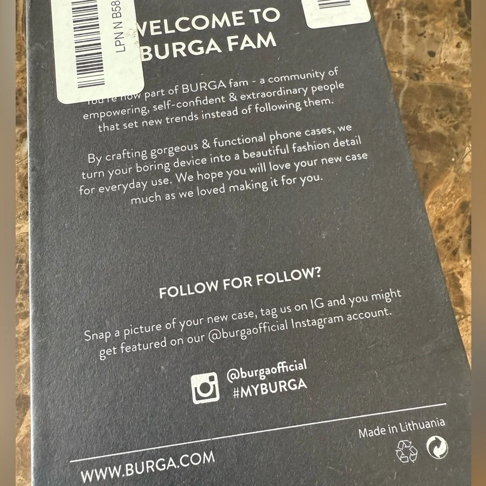 Burga protect your